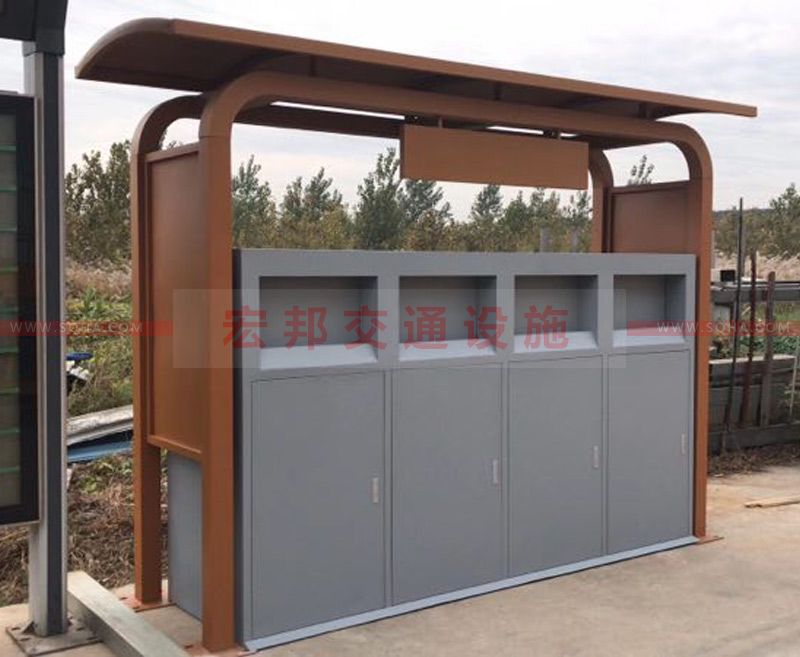 河南分類(lèi)垃圾箱案例