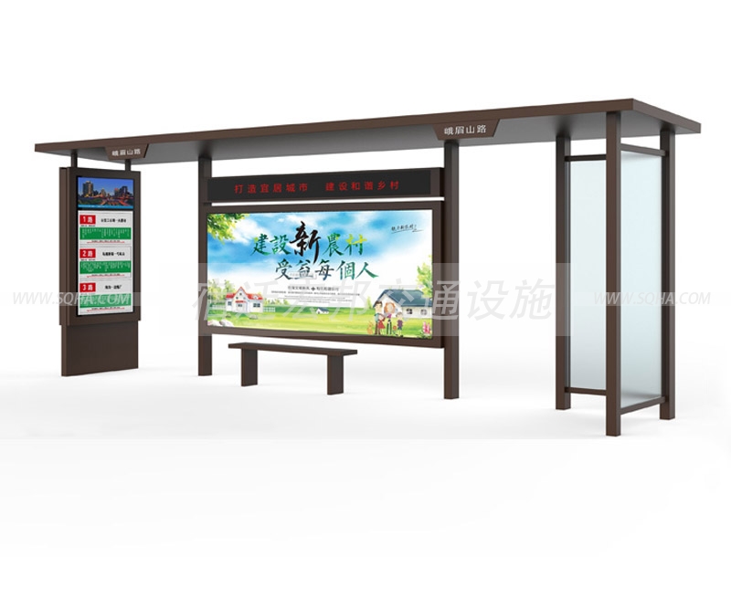 鄉(xiāng)鎮(zhèn)公交候車亭-鄉(xiāng)鎮(zhèn)公交候車亭廠家、制作、價格